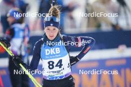 19.01.2024, Antholz, Italy (ITA): Sara Scattolo (ITA) - IBU World Cup Biathlon, short individual women, Antholz (ITA). www.nordicfocus.com. © Thibaut/NordicFocus. Every downloaded picture is fee-liable.