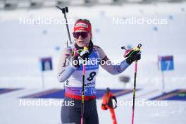 19.01.2024, Antholz, Italy (ITA): Amy Baserga (SUI) - IBU World Cup Biathlon, short individual women, Antholz (ITA). www.nordicfocus.com. © Thibaut/NordicFocus. Every downloaded picture is fee-liable.