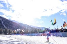 19.01.2024, Antholz, Italy (ITA): Tereza Vobornikova (CZE) - IBU World Cup Biathlon, short individual women, Antholz (ITA). www.nordicfocus.com. © Manzoni/NordicFocus. Every downloaded picture is fee-liable.