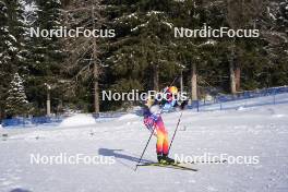 19.01.2024, Antholz, Italy (ITA): Alina Stremous (MDA) - IBU World Cup Biathlon, short individual women, Antholz (ITA). www.nordicfocus.com. © Thibaut/NordicFocus. Every downloaded picture is fee-liable.