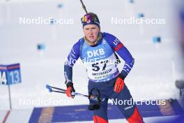 19.01.2024, Antholz, Italy (ITA): Kelsey Joan Dickinson (USA) - IBU World Cup Biathlon, short individual women, Antholz (ITA). www.nordicfocus.com. © Thibaut/NordicFocus. Every downloaded picture is fee-liable.