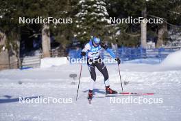 19.01.2024, Antholz, Italy (ITA): Susan Kuelm (EST) - IBU World Cup Biathlon, short individual women, Antholz (ITA). www.nordicfocus.com. © Thibaut/NordicFocus. Every downloaded picture is fee-liable.