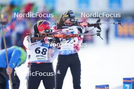 19.01.2024, Antholz, Italy (ITA): Elisa Gasparin (SUI) - IBU World Cup Biathlon, short individual women, Antholz (ITA). www.nordicfocus.com. © Thibaut/NordicFocus. Every downloaded picture is fee-liable.