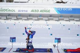 19.01.2024, Antholz, Italy (ITA): Kelsey Joan Dickinson (USA) - IBU World Cup Biathlon, short individual women, Antholz (ITA). www.nordicfocus.com. © Thibaut/NordicFocus. Every downloaded picture is fee-liable.