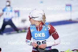 19.01.2024, Antholz, Italy (ITA): Sandra Bulina (LAT) - IBU World Cup Biathlon, short individual women, Antholz (ITA). www.nordicfocus.com. © Thibaut/NordicFocus. Every downloaded picture is fee-liable.