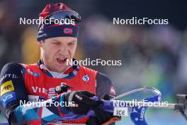 21.01.2024, Antholz, Italy (ITA): Vetle Sjaastad Christiansen (NOR) - IBU World Cup Biathlon, mass men, Antholz (ITA). www.nordicfocus.com. © Thibaut/NordicFocus. Every downloaded picture is fee-liable.