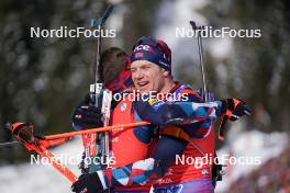 21.01.2024, Antholz, Italy (ITA): Vetle Sjaastad Christiansen (NOR) - IBU World Cup Biathlon, mass men, Antholz (ITA). www.nordicfocus.com. © Thibaut/NordicFocus. Every downloaded picture is fee-liable.