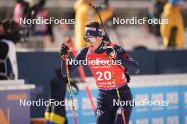 21.01.2024, Antholz, Italy (ITA): Didier Bionaz (ITA) - IBU World Cup Biathlon, mass men, Antholz (ITA). www.nordicfocus.com. © Thibaut/NordicFocus. Every downloaded picture is fee-liable.