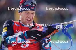 21.01.2024, Antholz, Italy (ITA): Vetle Sjaastad Christiansen (NOR) - IBU World Cup Biathlon, mass men, Antholz (ITA). www.nordicfocus.com. © Thibaut/NordicFocus. Every downloaded picture is fee-liable.