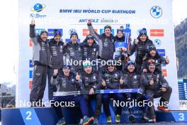 21.01.2024, Antholz, Italy (ITA): Lisa Vittozzi (ITA) - IBU World Cup Biathlon, mass women, Antholz (ITA). www.nordicfocus.com. © Manzoni/NordicFocus. Every downloaded picture is fee-liable.