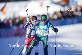 20.01.2024, Antholz, Italy (ITA): Judita Traubaite (LTU) - IBU World Cup Biathlon, mixed relay, Antholz (ITA). www.nordicfocus.com. © Thibaut/NordicFocus. Every downloaded picture is fee-liable.