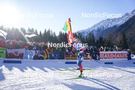 20.01.2024, Antholz, Italy (ITA): Marketa Davidova (CZE) - IBU World Cup Biathlon, mixed relay, Antholz (ITA). www.nordicfocus.com. © Thibaut/NordicFocus. Every downloaded picture is fee-liable.