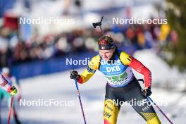 20.01.2024, Antholz, Italy (ITA): Maya Cloetens (BEL) - IBU World Cup Biathlon, mixed relay, Antholz (ITA). www.nordicfocus.com. © Thibaut/NordicFocus. Every downloaded picture is fee-liable.