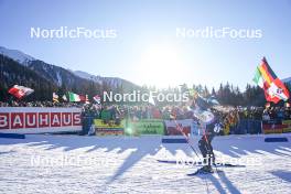 20.01.2024, Antholz, Italy (ITA): Lisa Vittozzi (ITA) - IBU World Cup Biathlon, mixed relay, Antholz (ITA). www.nordicfocus.com. © Thibaut/NordicFocus. Every downloaded picture is fee-liable.