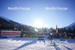 20.01.2024, Antholz, Italy (ITA): Regina Ermits (EST) - IBU World Cup Biathlon, mixed relay, Antholz (ITA). www.nordicfocus.com. © Thibaut/NordicFocus. Every downloaded picture is fee-liable.