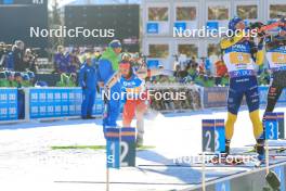 20.01.2024, Antholz, Italy (ITA): Joscha Burkhalter (SUI) - IBU World Cup Biathlon, mixed relay, Antholz (ITA). www.nordicfocus.com. © Manzoni/NordicFocus. Every downloaded picture is fee-liable.