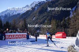 20.01.2024, Antholz, Italy (ITA): Lisa Vittozzi (ITA) - IBU World Cup Biathlon, mixed relay, Antholz (ITA). www.nordicfocus.com. © Thibaut/NordicFocus. Every downloaded picture is fee-liable.