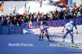 20.01.2024, Antholz, Italy (ITA): Aliona Makarova (MDA) - IBU World Cup Biathlon, mixed relay, Antholz (ITA). www.nordicfocus.com. © Thibaut/NordicFocus. Every downloaded picture is fee-liable.