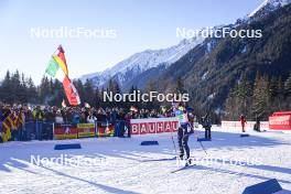 20.01.2024, Antholz, Italy (ITA): Lisa Vittozzi (ITA) - IBU World Cup Biathlon, mixed relay, Antholz (ITA). www.nordicfocus.com. © Thibaut/NordicFocus. Every downloaded picture is fee-liable.