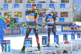 20.01.2024, Antholz, Italy (ITA): Johannes Kuehn (GER) - IBU World Cup Biathlon, mixed relay, Antholz (ITA). www.nordicfocus.com. © Manzoni/NordicFocus. Every downloaded picture is fee-liable.