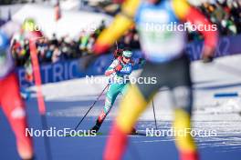 20.01.2024, Antholz, Italy (ITA): Valentina Dimitrova (BUL) - IBU World Cup Biathlon, mixed relay, Antholz (ITA). www.nordicfocus.com. © Thibaut/NordicFocus. Every downloaded picture is fee-liable.