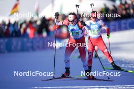 20.01.2024, Antholz, Italy (ITA): Benita Peiffer (CAN) - IBU World Cup Biathlon, mixed relay, Antholz (ITA). www.nordicfocus.com. © Thibaut/NordicFocus. Every downloaded picture is fee-liable.