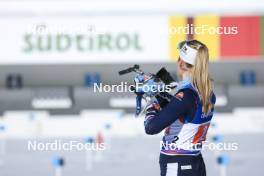 20.01.2024, Antholz, Italy (ITA): Ingrid Landmark Tandrevold (NOR) - IBU World Cup Biathlon, single mixed relay, Antholz (ITA). www.nordicfocus.com. © Manzoni/NordicFocus. Every downloaded picture is fee-liable.