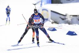 20.01.2024, Antholz, Italy (ITA): Julia Simon (FRA) - IBU World Cup Biathlon, single mixed relay, Antholz (ITA). www.nordicfocus.com. © Manzoni/NordicFocus. Every downloaded picture is fee-liable.