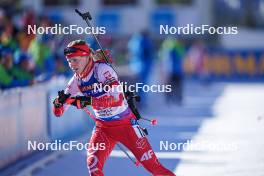 20.01.2024, Antholz, Italy (ITA): Natalja Kocergina (LTU) - IBU World Cup Biathlon, single mixed relay, Antholz (ITA). www.nordicfocus.com. © Thibaut/NordicFocus. Every downloaded picture is fee-liable.