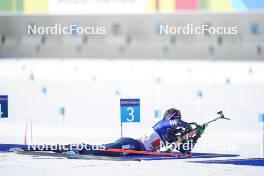 20.01.2024, Antholz, Italy (ITA): Deedra Irwin (USA) - IBU World Cup Biathlon, single mixed relay, Antholz (ITA). www.nordicfocus.com. © Thibaut/NordicFocus. Every downloaded picture is fee-liable.