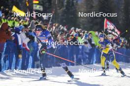 20.01.2024, Antholz, Italy (ITA): Deedra Irwin (USA) - IBU World Cup Biathlon, single mixed relay, Antholz (ITA). www.nordicfocus.com. © Thibaut/NordicFocus. Every downloaded picture is fee-liable.