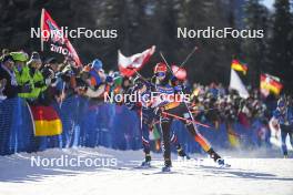 20.01.2024, Antholz, Italy (ITA): Vanessa Voigt (GER) - IBU World Cup Biathlon, single mixed relay, Antholz (ITA). www.nordicfocus.com. © Thibaut/NordicFocus. Every downloaded picture is fee-liable.