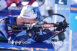 20.01.2024, Antholz, Italy (ITA): Emilien Jacquelin (FRA) - IBU World Cup Biathlon, single mixed relay, Antholz (ITA). www.nordicfocus.com. © Thibaut/NordicFocus. Every downloaded picture is fee-liable.