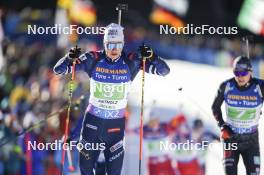 20.01.2024, Antholz, Italy (ITA): Emilien Jacquelin (FRA) - IBU World Cup Biathlon, single mixed relay, Antholz (ITA). www.nordicfocus.com. © Thibaut/NordicFocus. Every downloaded picture is fee-liable.