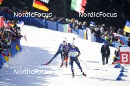 20.01.2024, Antholz, Italy (ITA): Emilien Jacquelin (FRA) - IBU World Cup Biathlon, single mixed relay, Antholz (ITA). www.nordicfocus.com. © Thibaut/NordicFocus. Every downloaded picture is fee-liable.