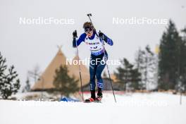 01.03.2024, Oslo, Norway (NOR): Campbell Wright (USA) - IBU World Cup Biathlon, individual men, Oslo (NOR). www.nordicfocus.com. © Manzoni/NordicFocus. Every downloaded picture is fee-liable.