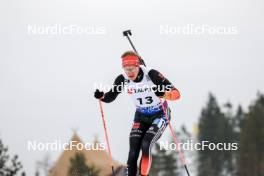 01.03.2024, Oslo, Norway (NOR): Roman Rees (GER) - IBU World Cup Biathlon, individual men, Oslo (NOR). www.nordicfocus.com. © Manzoni/NordicFocus. Every downloaded picture is fee-liable.