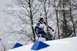 01.03.2024, Oslo, Norway (NOR): Tommaso Giacomel (ITA) - IBU World Cup Biathlon, individual men, Oslo (NOR). www.nordicfocus.com. © Manzoni/NordicFocus. Every downloaded picture is fee-liable.