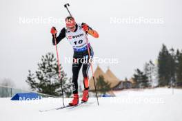 01.03.2024, Oslo, Norway (NOR): Benedikt Doll (GER) - IBU World Cup Biathlon, individual men, Oslo (NOR). www.nordicfocus.com. © Manzoni/NordicFocus. Every downloaded picture is fee-liable.