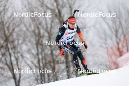 01.03.2024, Oslo, Norway (NOR): Philipp Horn (GER) - IBU World Cup Biathlon, individual men, Oslo (NOR). www.nordicfocus.com. © Manzoni/NordicFocus. Every downloaded picture is fee-liable.