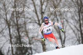 01.03.2024, Oslo, Norway (NOR): Jeremy Finello (SUI) - IBU World Cup Biathlon, individual men, Oslo (NOR). www.nordicfocus.com. © Manzoni/NordicFocus. Every downloaded picture is fee-liable.