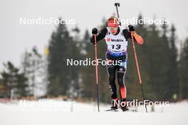 01.03.2024, Oslo, Norway (NOR): Roman Rees (GER) - IBU World Cup Biathlon, individual men, Oslo (NOR). www.nordicfocus.com. © Manzoni/NordicFocus. Every downloaded picture is fee-liable.