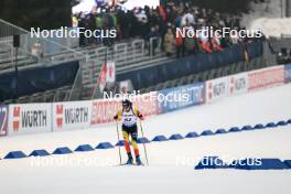 01.03.2024, Oslo, Norway (NOR): Cesar Beauvais (BEL) - IBU World Cup Biathlon, individual men, Oslo (NOR). www.nordicfocus.com. © Manzoni/NordicFocus. Every downloaded picture is fee-liable.