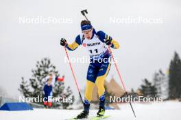 01.03.2024, Oslo, Norway (NOR): Martin Ponsiluoma (SWE) - IBU World Cup Biathlon, individual men, Oslo (NOR). www.nordicfocus.com. © Manzoni/NordicFocus. Every downloaded picture is fee-liable.