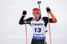 01.03.2024, Oslo, Norway (NOR): Roman Rees (GER) - IBU World Cup Biathlon, individual men, Oslo (NOR). www.nordicfocus.com. © Manzoni/NordicFocus. Every downloaded picture is fee-liable.