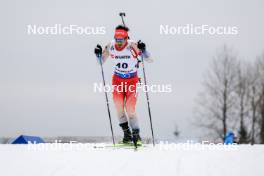 01.03.2024, Oslo, Norway (NOR): Joscha Burkhalter (SUI) - IBU World Cup Biathlon, individual men, Oslo (NOR). www.nordicfocus.com. © Manzoni/NordicFocus. Every downloaded picture is fee-liable.