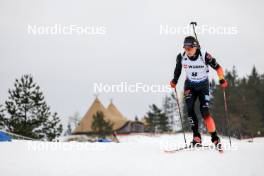 01.03.2024, Oslo, Norway (NOR): Justus Strelow (GER) - IBU World Cup Biathlon, individual men, Oslo (NOR). www.nordicfocus.com. © Manzoni/NordicFocus. Every downloaded picture is fee-liable.