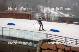 01.03.2024, Oslo, Norway (NOR): Johannes Kuehn (GER) - IBU World Cup Biathlon, individual men, Oslo (NOR). www.nordicfocus.com. © Manzoni/NordicFocus. Every downloaded picture is fee-liable.