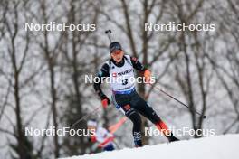 01.03.2024, Oslo, Norway (NOR): Justus Strelow (GER) - IBU World Cup Biathlon, individual men, Oslo (NOR). www.nordicfocus.com. © Manzoni/NordicFocus. Every downloaded picture is fee-liable.