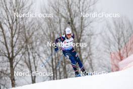 01.03.2024, Oslo, Norway (NOR): Antonin Guigonnat (FRA) - IBU World Cup Biathlon, individual men, Oslo (NOR). www.nordicfocus.com. © Manzoni/NordicFocus. Every downloaded picture is fee-liable.